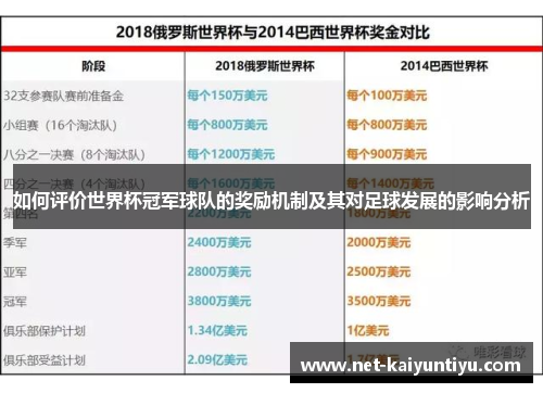 如何评价世界杯冠军球队的奖励机制及其对足球发展的影响分析